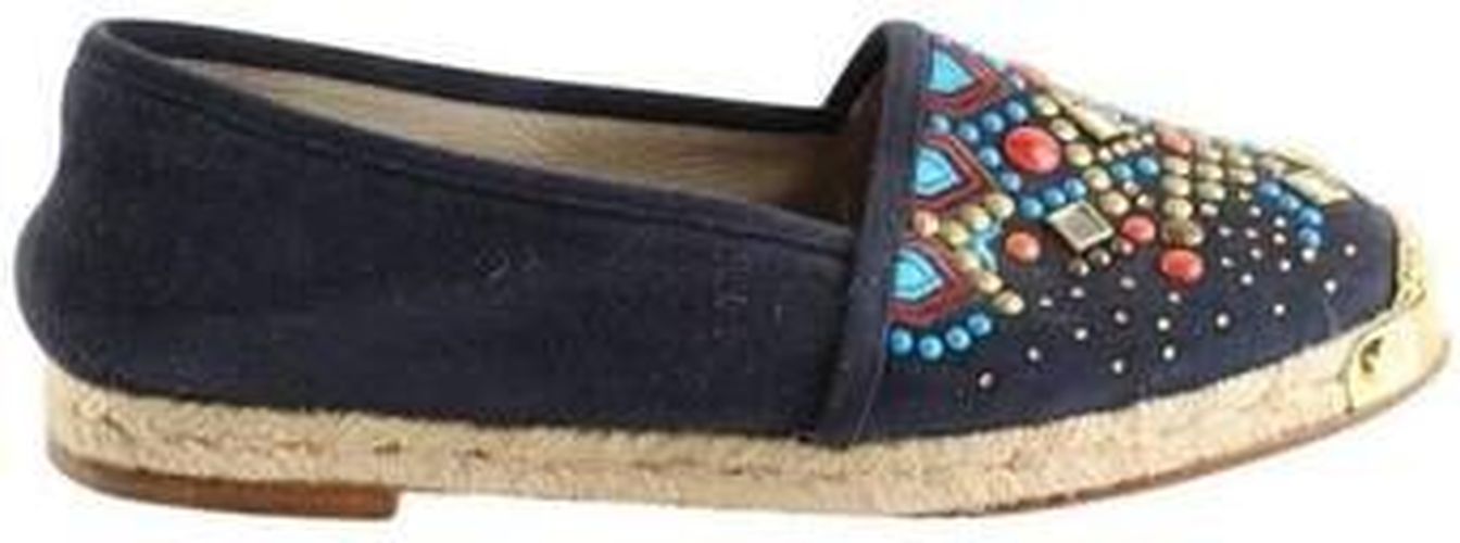 Espadrilles Espadrilles en daim bleues Bleu - Giuseppe Zanotti - Modalova