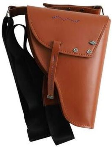 Sac banane Sacoche en cuir Marron - Ader Error - Modalova