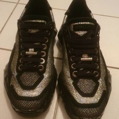 Baskets basses Basket Argenté - Jimmy choo - Modalova