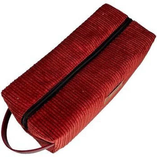 Trousse de toilette Nomade Velours Rouge - Emmanuel Création - Modalova