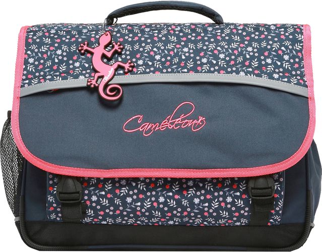 Cartable 41cm Actual Navy miniflower - Cameleon - Modalova