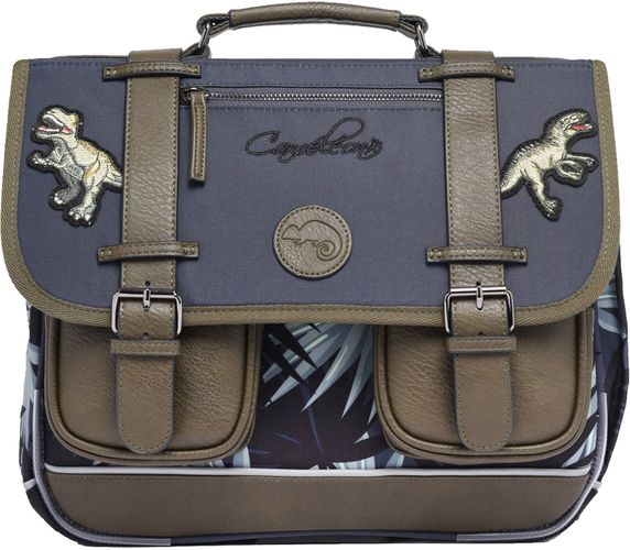 Cartable 35cm Vintage Urban Bleu Multi - Cameleon - Modalova