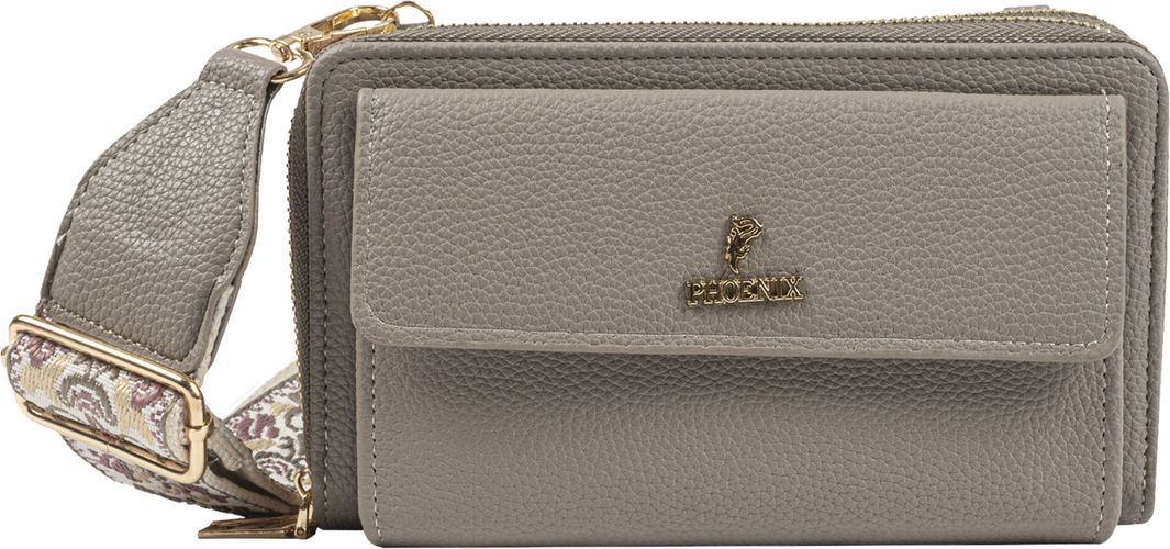 Petit sac travers Phoenix Taupe - Phoenix - Modalova