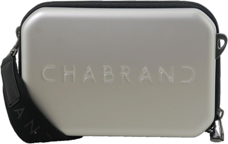 Sacoche polycarbonate Clutch Argent - Chabrand - Modalova