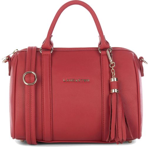 Sac polochon en cuir Mademoiselle Ana Rouge - Lancaster - Modalova