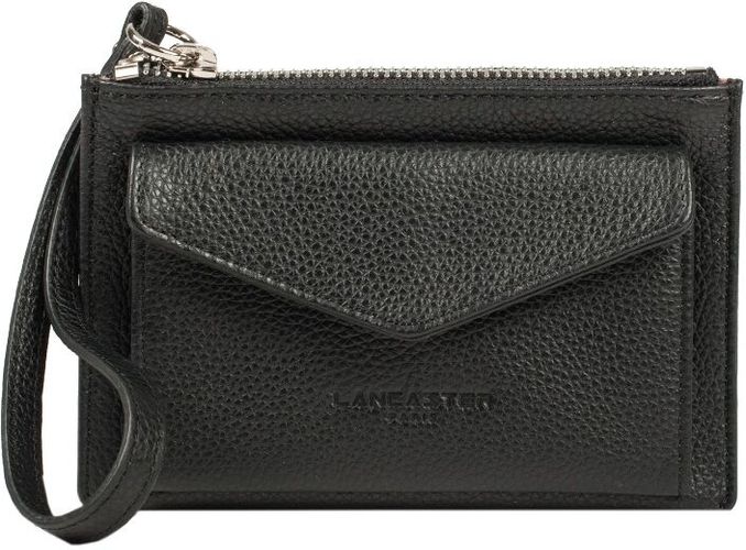 Petite pochette en cuir Foulonne PM Noir - Lancaster - Modalova