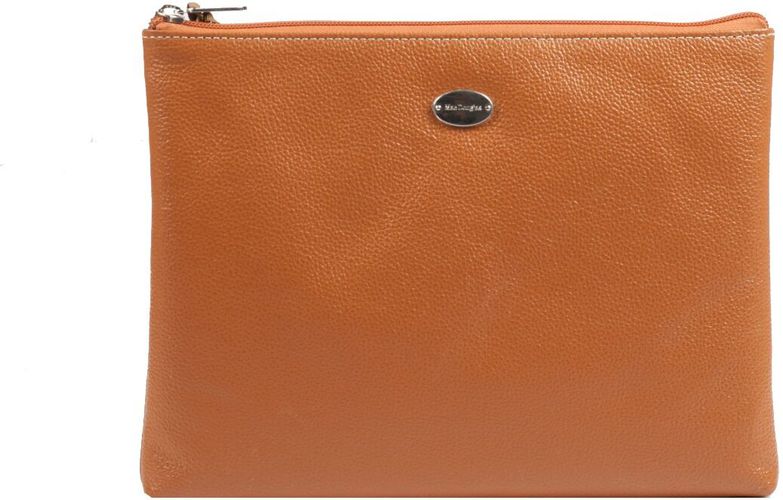 Grande pochette en cuir - Limace XL (Couleur: Chataigne) Chataigne - Mac Douglas - Modalova