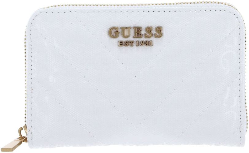 Porte monnaie Jania Guess Blanc - Guess - Modalova