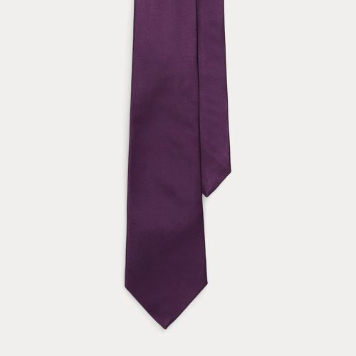 Cravate en satin de soie - Purple Label - Modalova