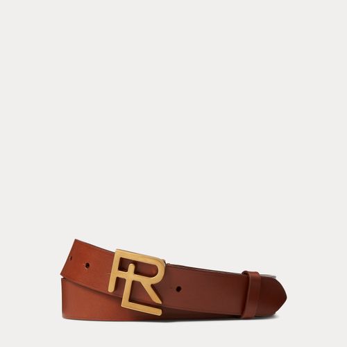 Ceinture RL en cuir vachetta - Purple Label - Modalova