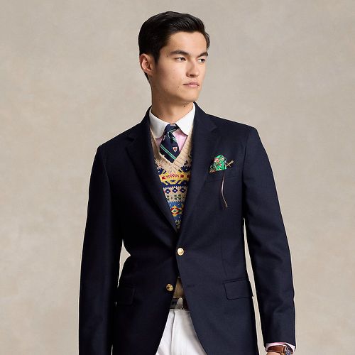 Le blazer iconique en laine chamoisée - Polo Ralph Lauren - Modalova