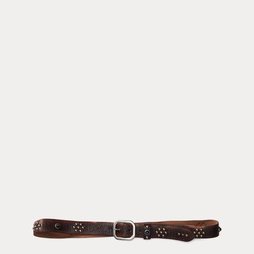 Ceinture cloutée en cuir - RRL - Modalova