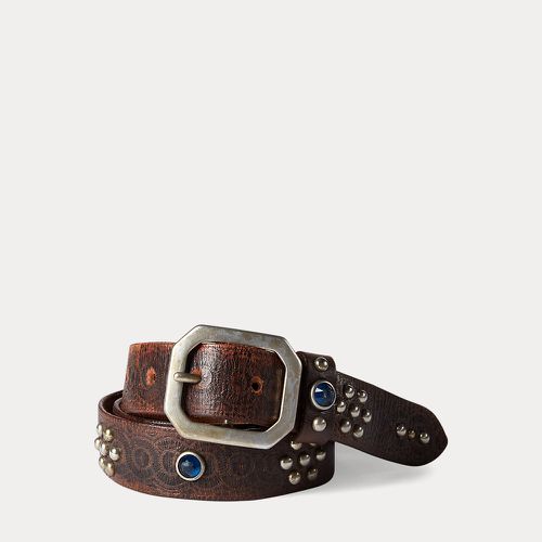 Ceinture cloutée en cuir - RRL - Modalova