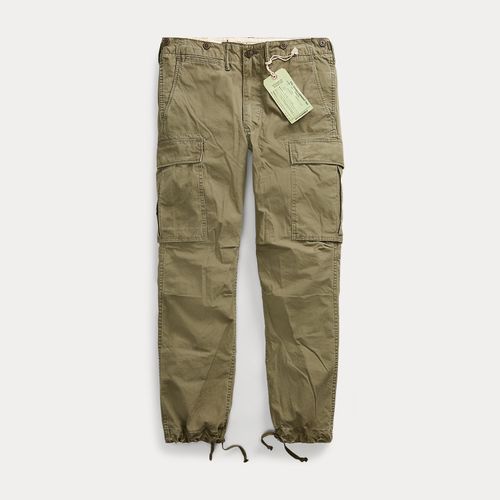 Pantalon cargo en popeline surplus - RRL - Modalova