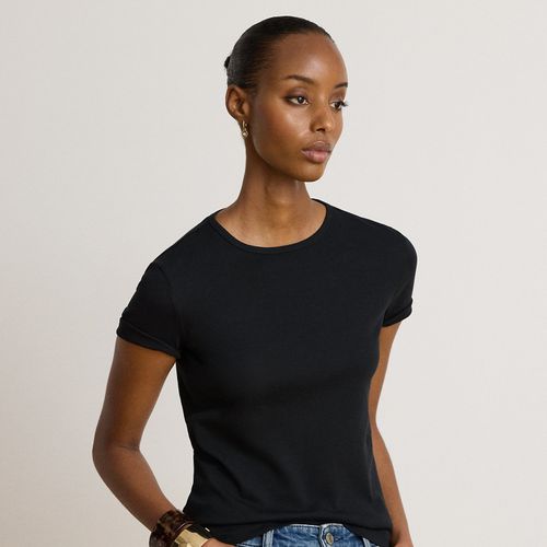 T-shirt en coton stretch - Lauren - Modalova