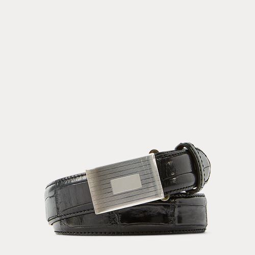 Ceinture à boucle en alligator - Collection - Modalova