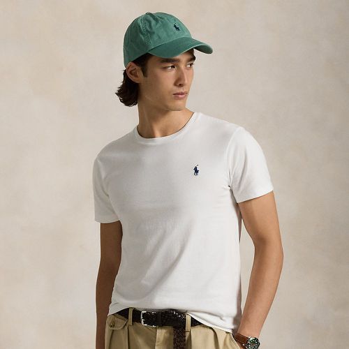 T-shirt col rond jersey coupe ajustée - Polo Ralph Lauren - Modalova