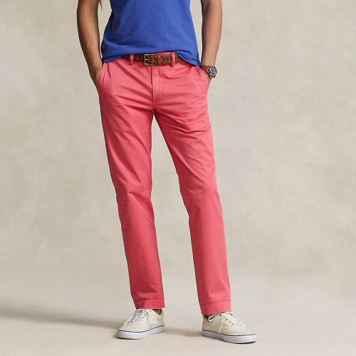 Pantalon chino stretch droit délavé - Polo Ralph Lauren - Modalova