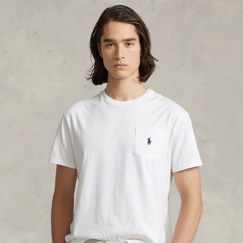 T-shirt classique à poche en jersey - Polo Ralph Lauren - Modalova