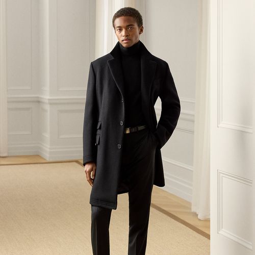 Pantalon Gregory en sergé de laine - Purple Label - Modalova