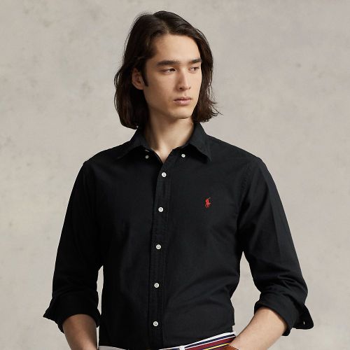 Chemise Oxford ajustée teinte en pièce - Polo Ralph Lauren - Modalova