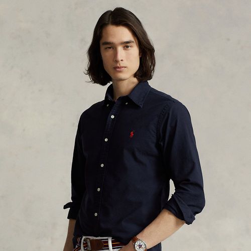 Chemise Oxford ajustée teinte en pièce - Polo Ralph Lauren - Modalova