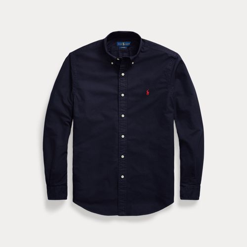 Chemise Oxford ajustée teinte en pièce - Polo Ralph Lauren - Modalova