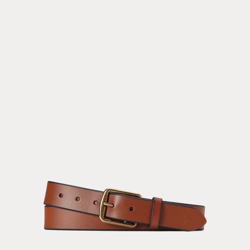 Ceinture habillée en cuir de selle - Polo Ralph Lauren - Modalova