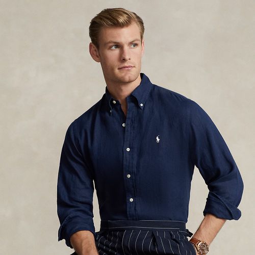 Chemise en lin Custom Fit - Polo Ralph Lauren - Modalova