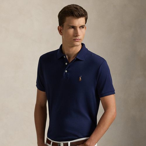 Polo en coton doux coupe ajustée - Polo Ralph Lauren - Modalova