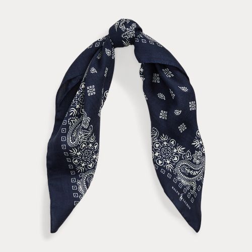 Bandana en laine et soie - Polo Ralph Lauren - Modalova