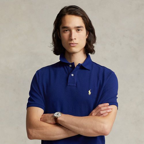 Polo en coton piqué coupe cintrée - Polo Ralph Lauren - Modalova