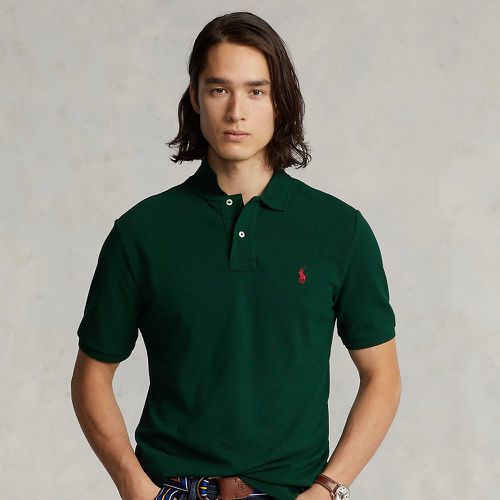 Polo en coton piqué coupe cintrée - Polo Ralph Lauren - Modalova