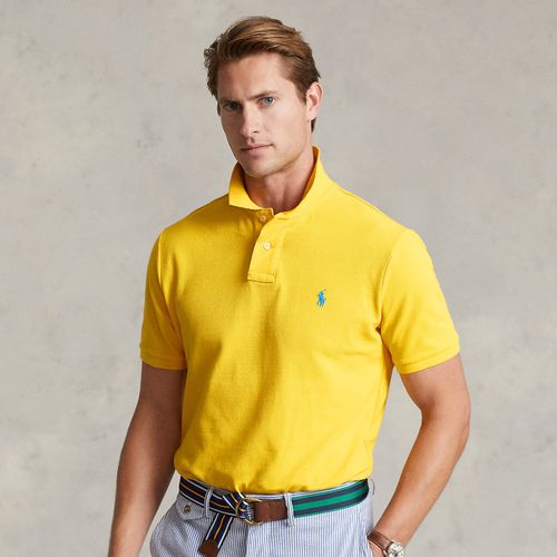 Polo en coton piqué coupe cintrée - Polo Ralph Lauren - Modalova