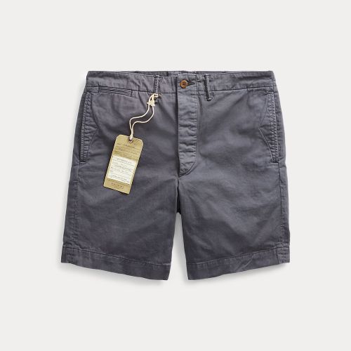 Short chino d'officier teint en pièce - RRL - Modalova