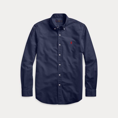 Grandes Tailles - Chemise Oxford teinte en pièce - Big & Tall - Modalova