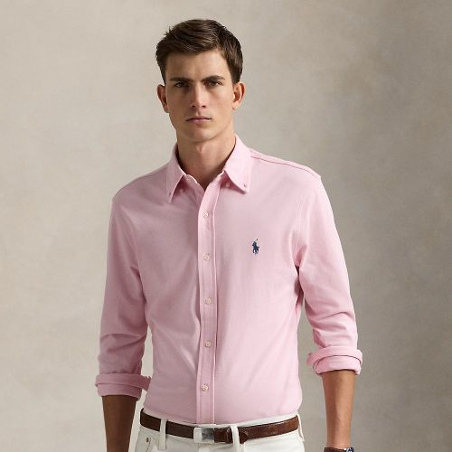 Chemise ultra légère en coton piqué - Polo Ralph Lauren - Modalova