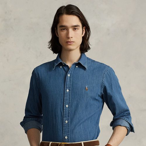 Chemise denim coupe ajustée - Polo Ralph Lauren - Modalova