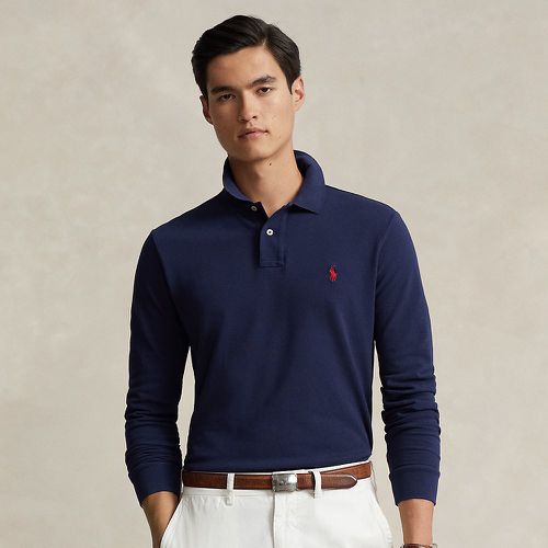 Polo en piqué coupe ajustée - Polo Ralph Lauren - Modalova