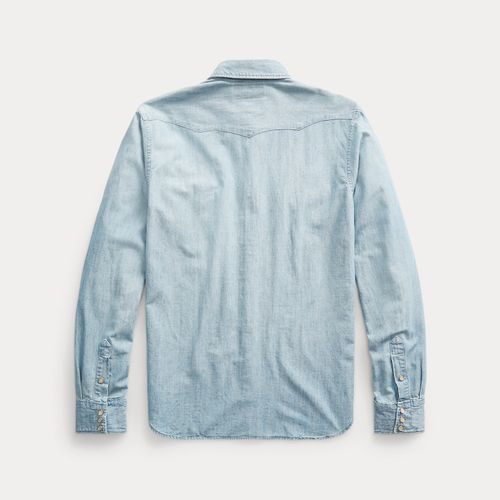 Chemise western Slim FIt en chambray - RRL - Modalova