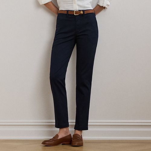 Pantalon slim en chino stretch - Lauren - Modalova