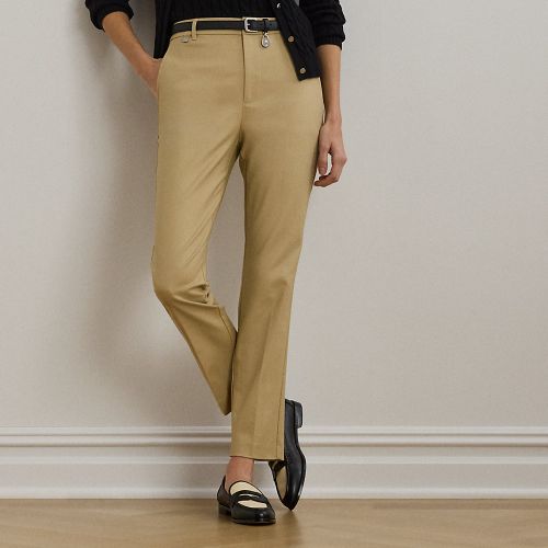 Pantalon en coton stretch double face - Lauren - Modalova