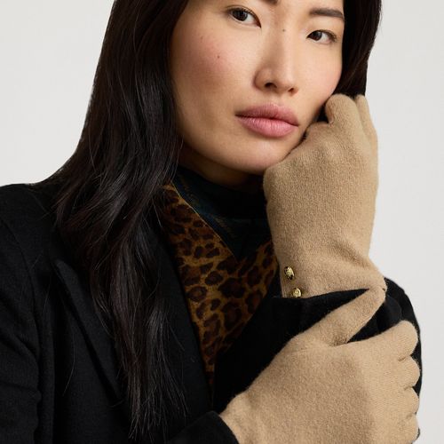 Gants tactiles à deux boutons - Lauren - Modalova
