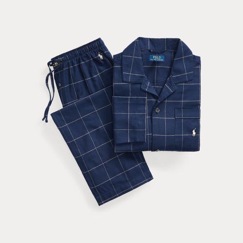 Pyjama écossais en flanelle - Polo Ralph Lauren - Modalova