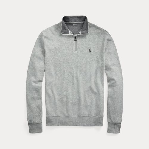 Pull demi-zippé en jersey luxueux - Polo Ralph Lauren - Modalova