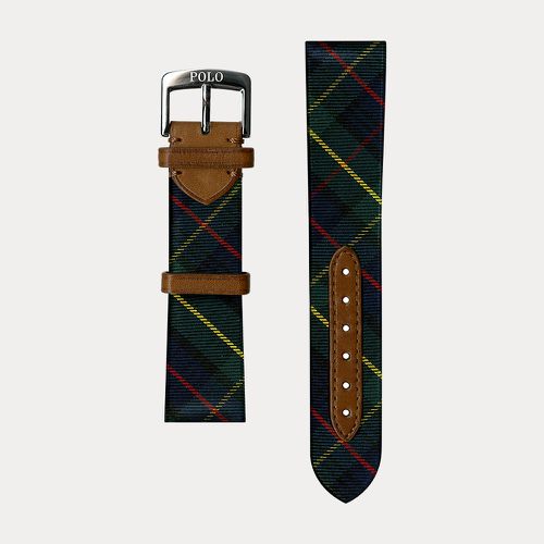 Bracelet de montre à motif tartan - Polo Ralph Lauren - Modalova