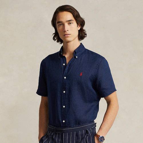 Chemise en lin coupe ajustée - Polo Ralph Lauren - Modalova