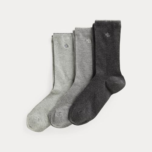 Lot 3 paires de chaussettes coton - Lauren - Modalova