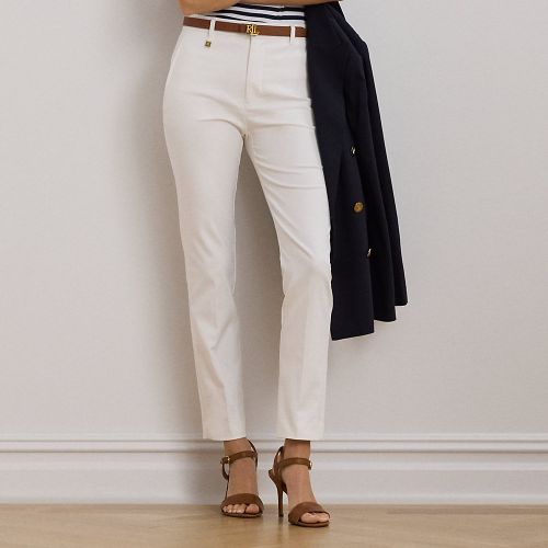 Pantalon en coton mélangé stretch - Lauren - Modalova