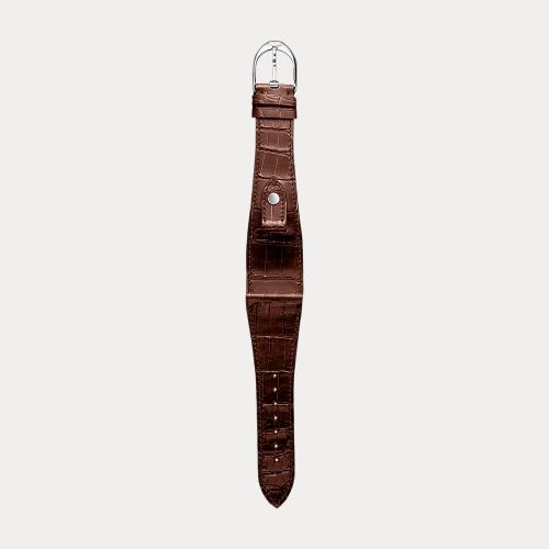 Bracelet grande montre Stirrup alligator - Ralph Lauren - Modalova